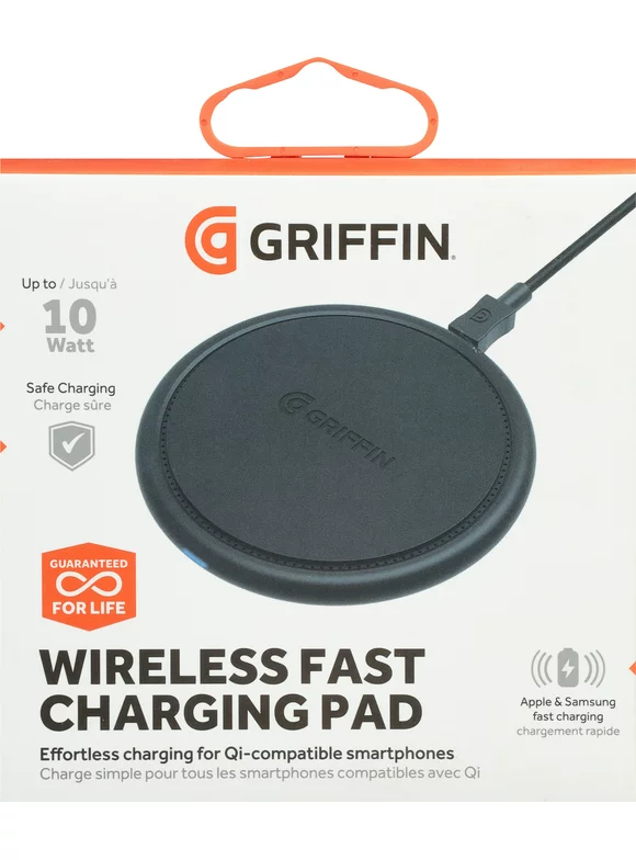 Griffin Wireless Charging Pad 10W, Black