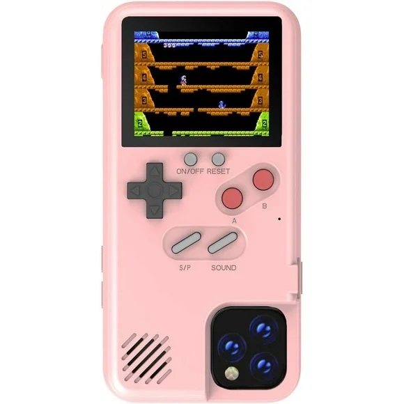 Handheld Color Gameboy Case for iPhone Xs Max, 36 Retro Games Playable Phone Case, Cool 3D Case for iPhone Xs Max