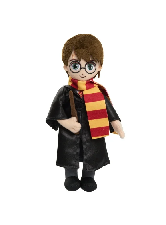 Harry Potter™ 8-Inch Spell Casting Wizards Harry Potter™ Small Plush with Sound Effects,  Kids Toys for Ages 3 Up, Easter Basket Stuffers and Small Gifts