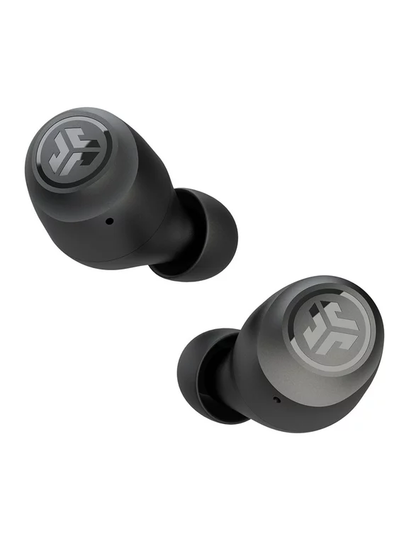 JLab Go Air Pop Bluetooth Earbuds, True Wireless with Charging Case, Black