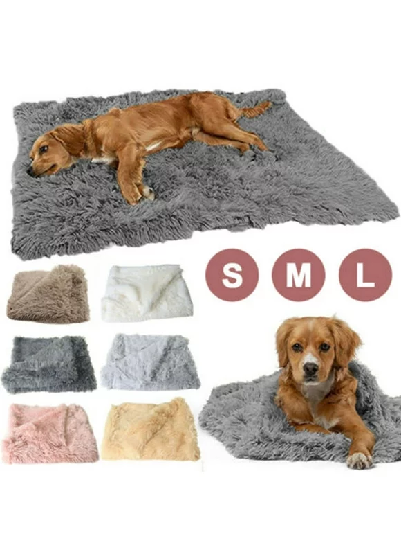 Large Soft Pet Dog Cat Blanket Cosy Warm Puppy Fluffy Sleeping Bed Mat