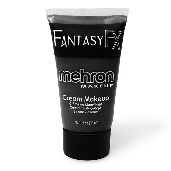 Mehron Makeup Fantasy F/X Water Based Face & Body Paint (1 oz) (BLACK) <br>