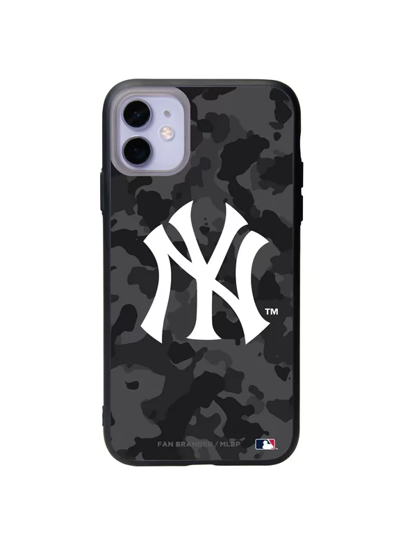 New York Yankees Black Slate Urban Camo iPhone Case