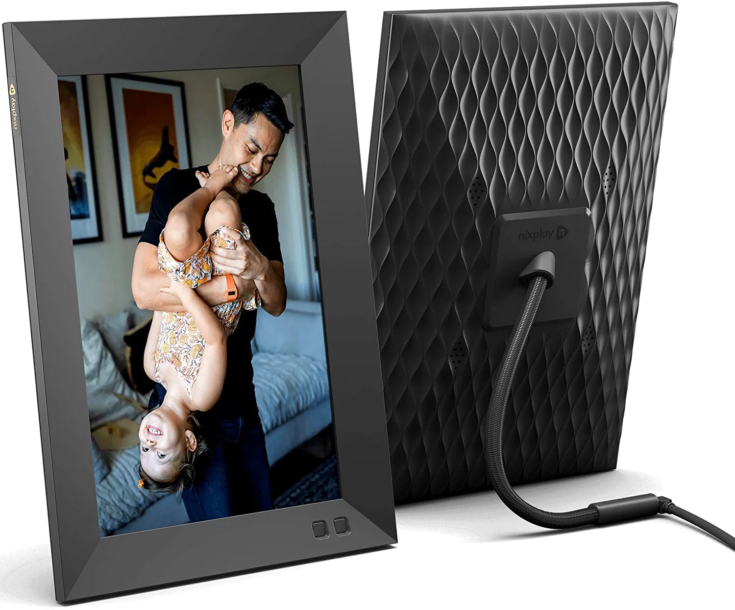 Nixplay Smart Wi-Fi Digital Photo Frame W10J - Share Photos and Videos Instantly