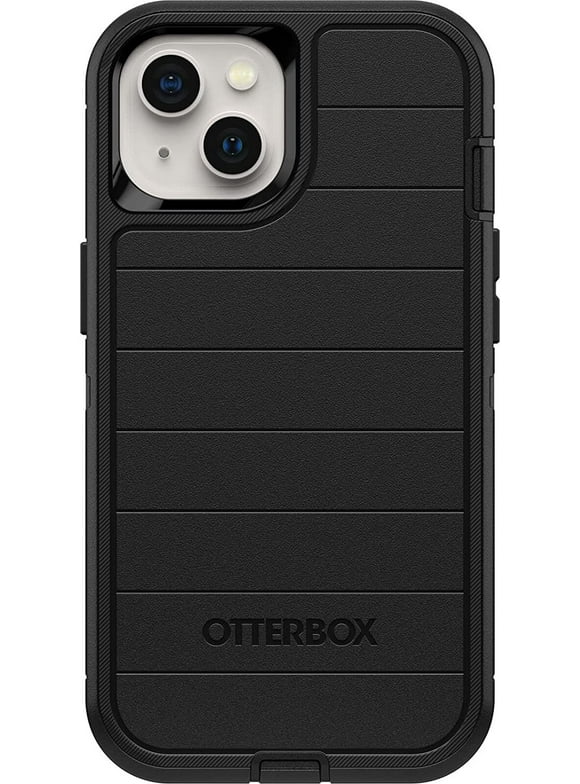 OtterBox Defender Series Screenless Edition Case for iPhone 13 Only - Case Only - Microbial Defense Protection - Non-Retail Packaging - Black