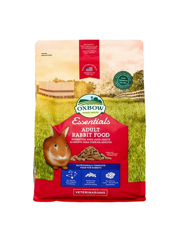 Oxbow Pet Products Essentials Bunny Basics Adult Dry Rabbit Food, 5 lbs.