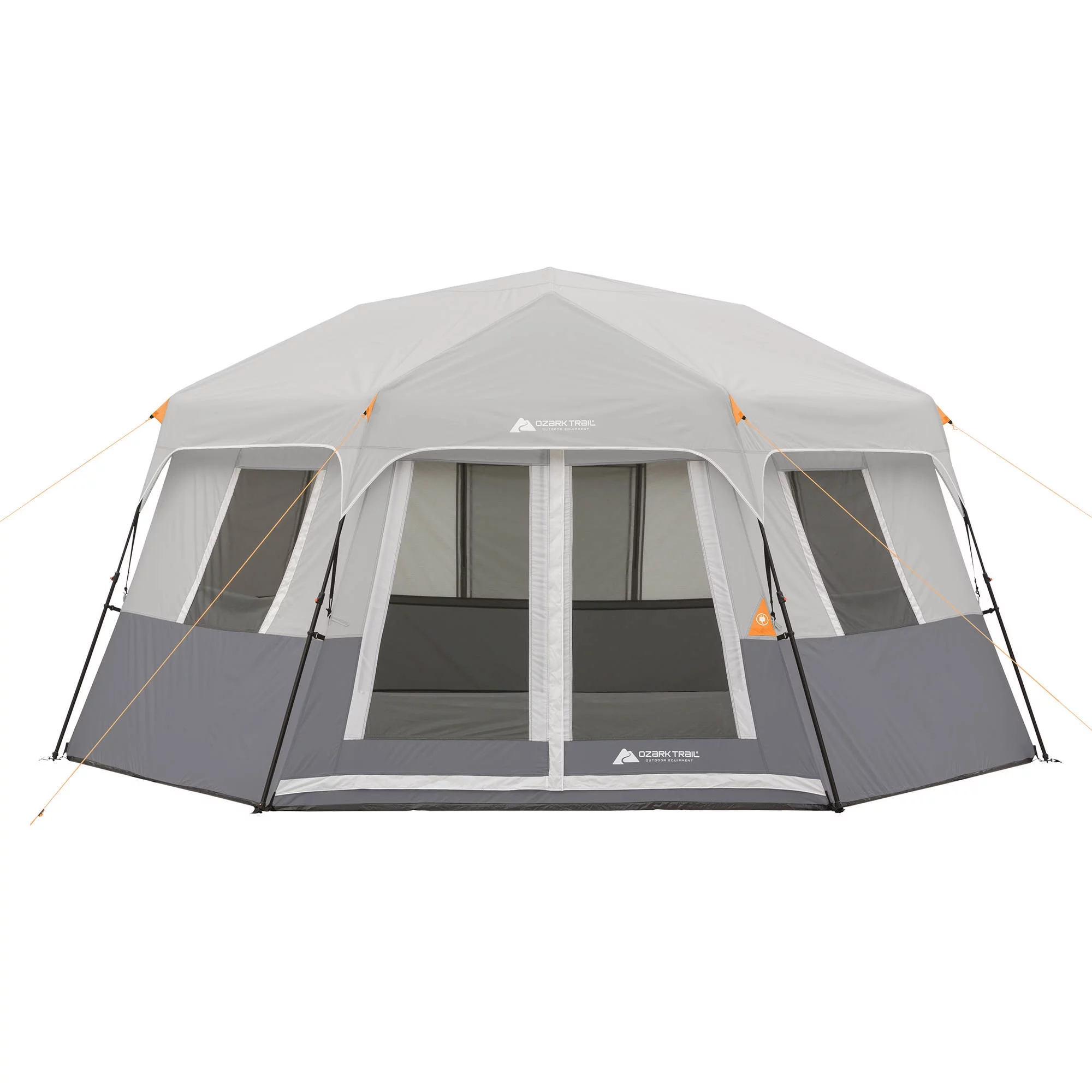 Ozark Trail 15' x 13' 8-Person Instant Hexagon Cabin Tent, 36.04 lbs