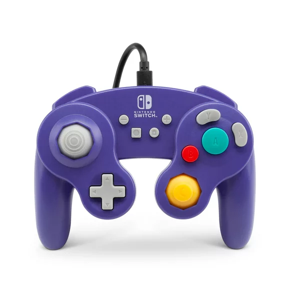 PowerA GameCube Style Wired Controller for Nintendo Switch - Purple