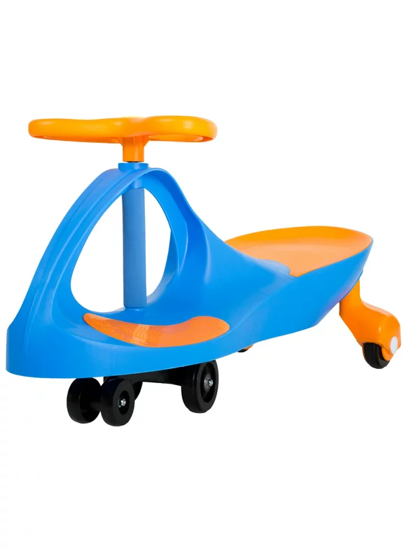 Ride on Toy, Ride on Wiggle Car by Hey! Play! – Ride on Toys for Boys and Girls, 2 Year Old And Up, (Blue and Orange)