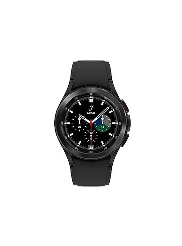 Samsung Galaxy Watch4 Classic 42mm Smart Watch, Bluetooth, Stainless Steel Black