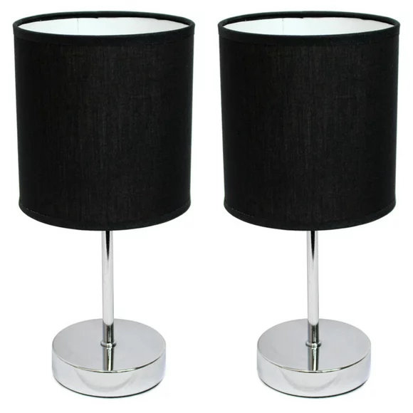 Simple Designs LT2007 Mini Table Lamp - Set of 2