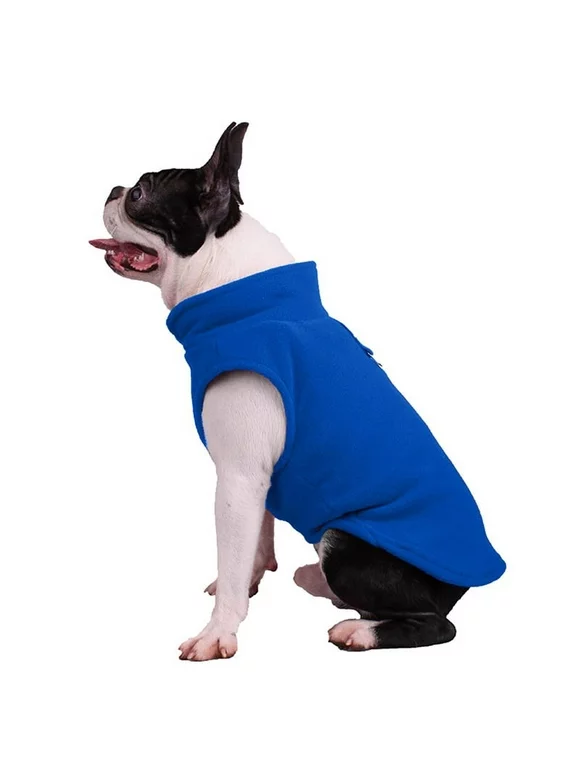 Stretch Fleece Vest, Pullover Fleece Vest Jacket Sweater for Dogs