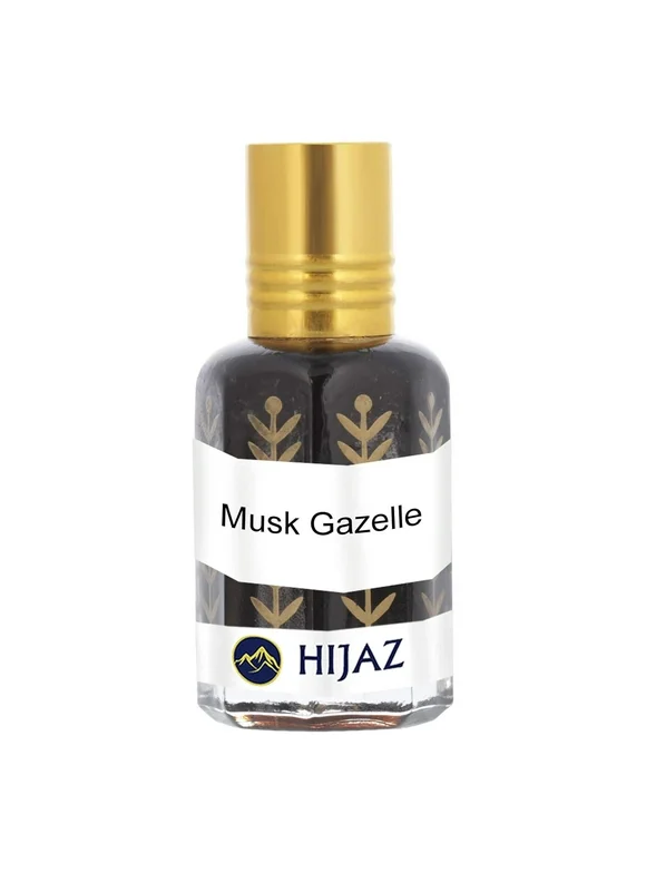 Strong Musk Gazelle Alcohol Free Arabian Perfume Oil For Men and Women - 12ML