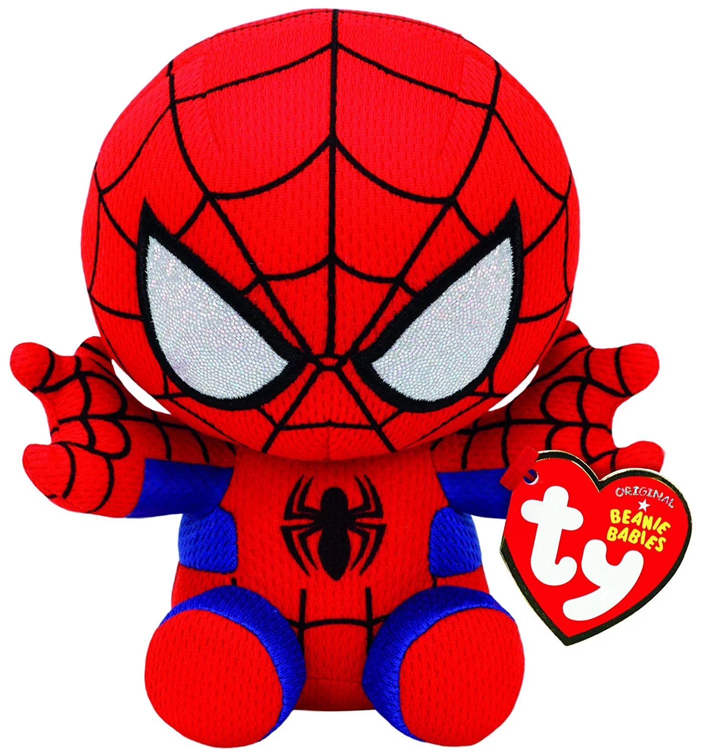 TY Beanie Boo Marvel Spider-Man Plush (Reg Size - 6 inches)