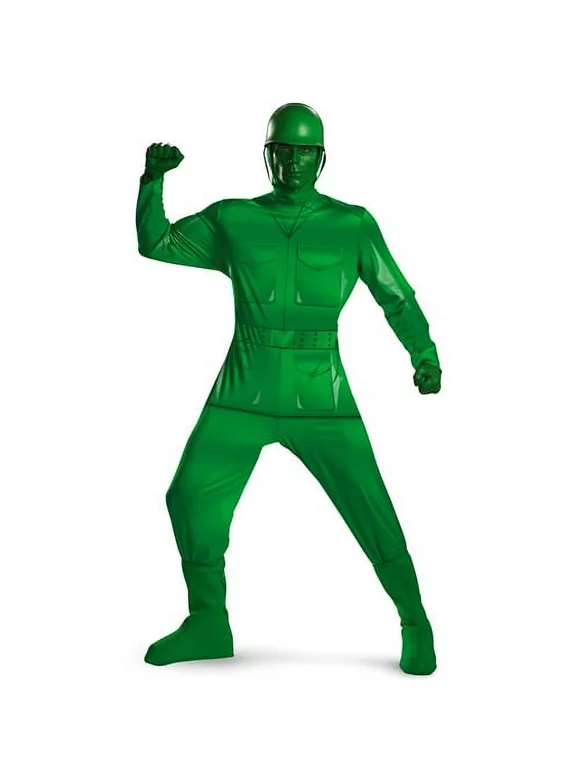 Toy Story Green Army Man Deluxe Adult Halloween Costume