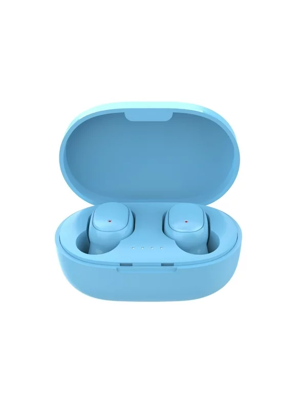 True Wireless Earbuds Bluetooth Headphones Touch Control with Wireless Charging Case IPX4 Waterproof Stereo Earphones in-Ear Built-in Mic Headset Premium Deep Bass for Sport Gym A6S