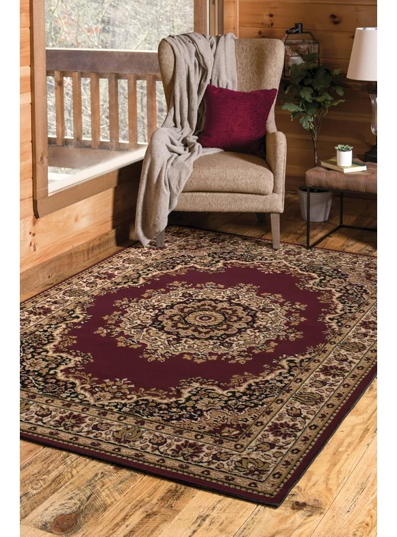 United Weavers of America DALLAS Area Rug, 7' x 5', Stain-Resistant