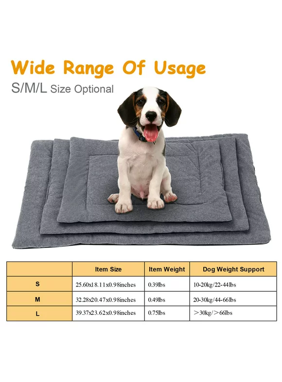 iMounTEK Dog Bed Mat for Small, Medium and Large Dogs