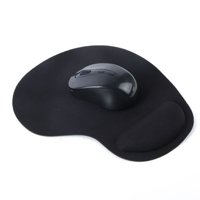 Optical Trackball PC Thicken Mouse Pad Support Wrist Comfort Laptop Mouse Pads Mat Mice Black